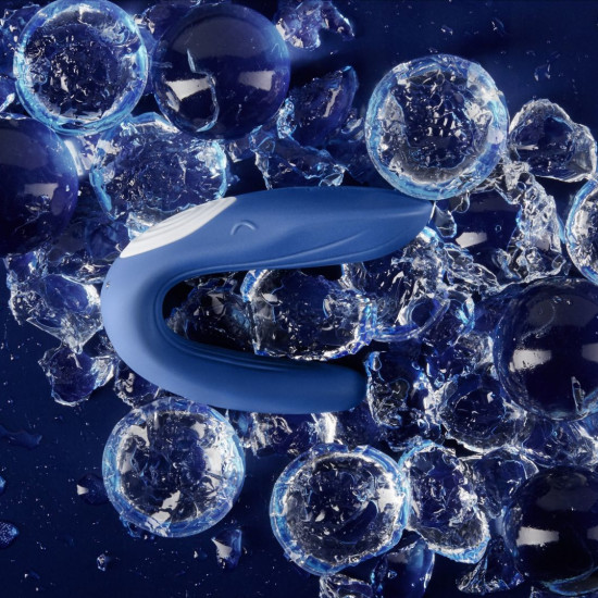 Вибратор для пар Satisfyer Double Whale с двумя моторчиками