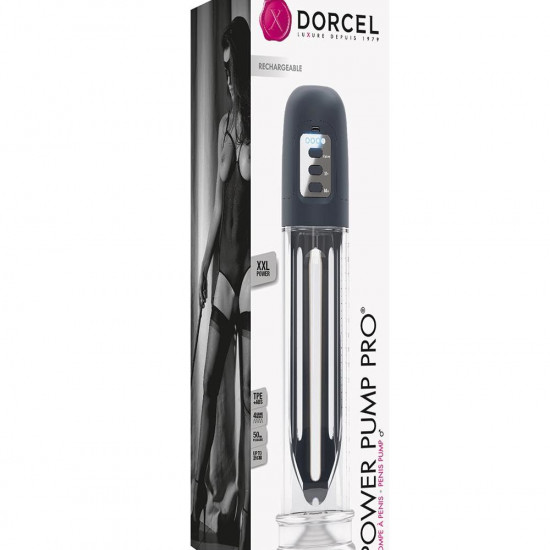 Вакуумная помпа Dorcel POWER PUMP PRO для члена длиной до 20см, диаметр до 5см