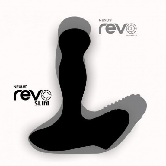 Массажер простаты Nexus Revo Slim с вращающейся головкой и пультом ДУ