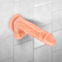 Фалоімітатор Real Body — Real Jayson Flesh, TPE, діаметр 4 см