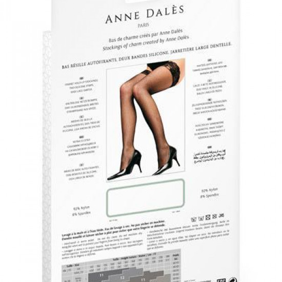 Чулки Anne De Ales CAMILLA T3 Black