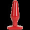 Анальна пробка Doc Johnson Red Boy - Medium 5.5 Inch, макс. діаметр 4 см