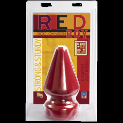 Анальна пробка Doc Johnson Red Boy - XL Butt Plug The Challenge, діаметр 12 см