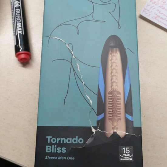 Запасний рукав-вставка для мастурбатора Satisfyer Men TORNADO BLISS (пошкоджена упаковка!!!)