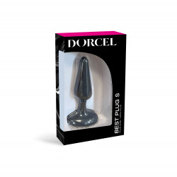 Анальна пробка Dorcel Best Plug S м'який soft-touch силікон, макс. діаметр 3,1см