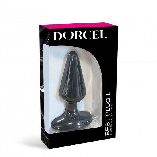 Анальная пробка Dorcel Best Plug L мягкий soft-touch силикон, макс. диаметр 5,1см