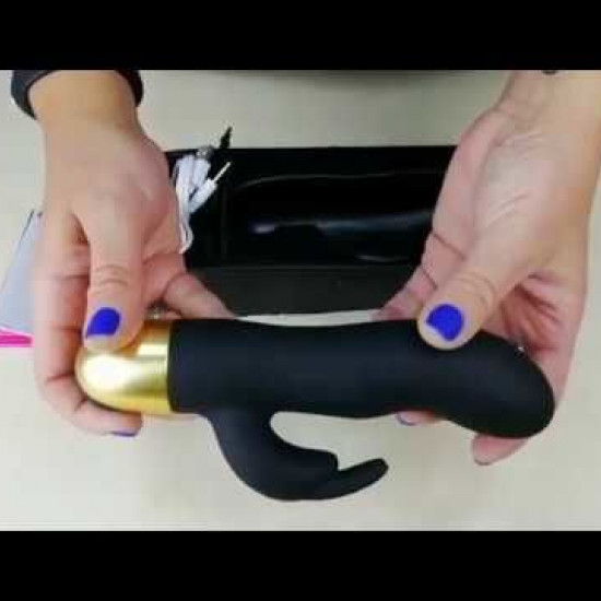 Вибратор-кролик Dorcel RABBIT EXPERT G, два мотора, стимуляция точки G, 10 режимов работы