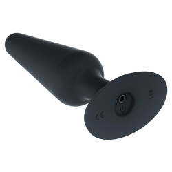 Анальна пробка з вібрацією Dorcel Best Vibe Plug M, макс. діаметр 4,1см, soft-touch силікон