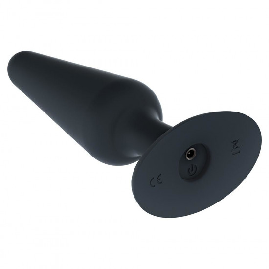 Анальная пробка с вибрацией Dorcel Best Vibe Plug M, макс. диаметр 4,1см, soft-touch силикон