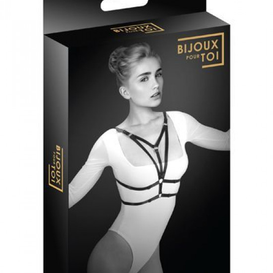 Портупея на грудь Bijoux Pour Toi - LAURA, эластичный полиэстер