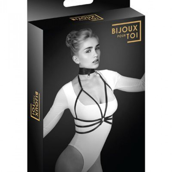 Портупея на грудь Bijoux Pour Toi - JULIA, эластичный полиэстер