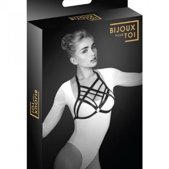 Портупея на грудь Bijoux Pour Toi - CLARA, эластичный полиэстер