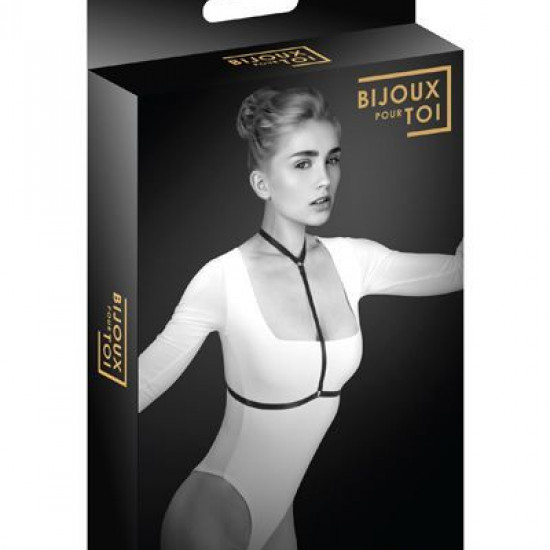 Портупея на грудь Bijoux Pour Toi - PAMELA, эластичный полиэстер