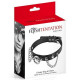 Ошейник цепочками, шипами и кольцом Fetish Tentation Choker Rings and Chains, экокожа