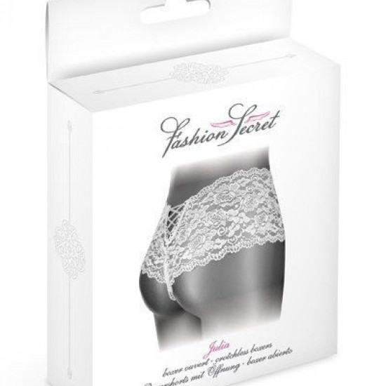 Трусики с доступом Fashion Secret JULIA White
