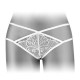 Трусики-стринги Fashion Secret MYLENE White с двойной линией бедра