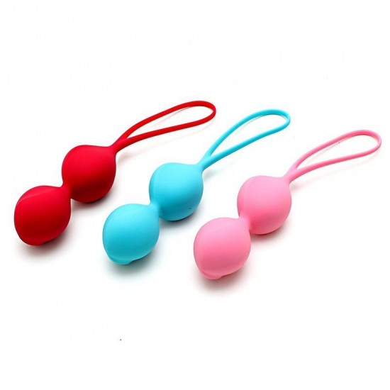 Вагинальные шарики Satisfyer V Balls (3 пары), диаметр 3,4см, масса 79-114-150г, монолитные