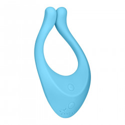 Вібратор для пар Satisfyer Endless Love Blue, 3 незалежні мотори, багатофункціональний