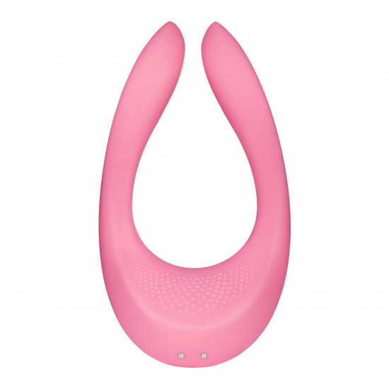 Вибратор для пар Satisfyer Endless Joy Pink, 3 независимых мотора, многофункциональный