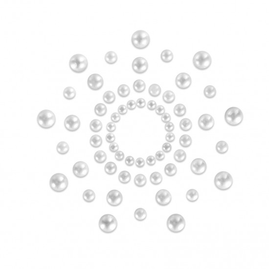 Пэстис из кристаллов Bijoux Indiscrets - Mimi Pearl, украшение на грудь