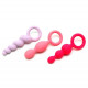 Набор анальных игрушек Satisfyer Plugs colored (set of 3) - Booty Call, макс. диаметр 3 см