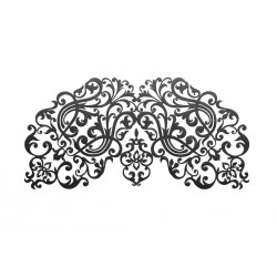 Маска на обличчя Bijoux Indiscrets - Dalila Mask, вінілова, клейове кріплення, без зав'язок