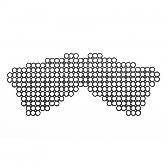 Маска на лицо Bijoux Indiscrets - Erika Mask, виниловая, клеевое крепление, без завязок