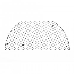 Маска на обличчя Bijoux Indiscrets - Louise Mask, вінілова, клейове кріплення, без зав'язок