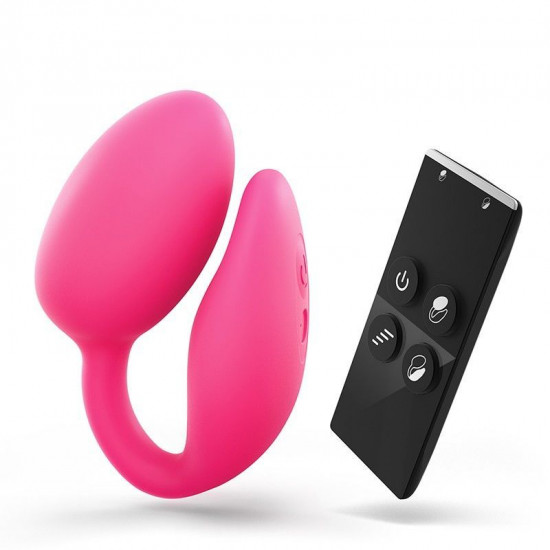 Виброяйцо с клиторальной стимуляцией Love To Love Wonderlove с пультом ДУ, можно под одежду