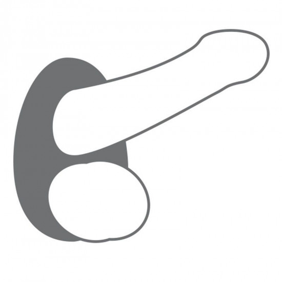 Эрекционное кольцо Dorcel Liquid-Soft Teardrop для члена и мошонки, soft-touch силикон