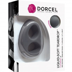 Ерекційне кільце Dorcel Liquid-Soft Teardrop для члена і мошонки, soft-touch силікон
