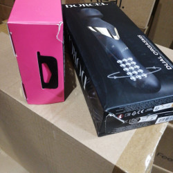 Вібромасажер 2в1 Dorcel Dual Orgasms Gold (м'ята упаковка!!!)