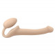 Безремневой страпон Strap-On-Me Flesh S, полностью регулируемый, диаметр 2,7см