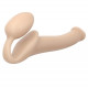 Безремневой страпон Strap-On-Me Flesh M, полностью регулируемый, диаметр 3,3см