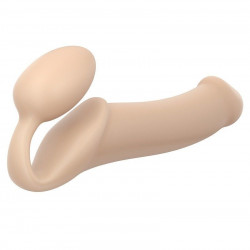 Безремінний страпон Strap-On-Me Flesh XL, повністю регульований, діаметр 4,5 см