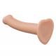 Насадка для страпона Strap-On-Me Dual Density Dildo Flesh S, диаметр 2,7см, двухслойная, гибкая