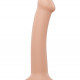 Насадка для страпона Strap-On-Me Dual Density Dildo Flesh S, диаметр 2,7см, двухслойная, гибкая