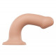 Насадка для страпона Strap-On-Me Dual Density Dildo Flesh L, диаметр 3,7см, двухслойная, гибкая