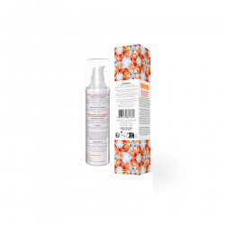 Масажна олія EXSENS Organic White Peach 50мл розігрівальна, без цукру, без парабенів, їстівна