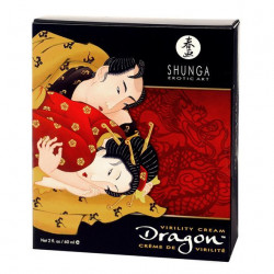 Стимулювальний крем для пар Shunga Dragon Cream (60 мл), ефект тепло-холод та поколювання