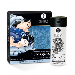 Стимулювальний крем для пар Shunga Dragon Cream SENSITIVE (60 мл) ніжніший ефект