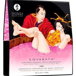 Гель для ванни Shunga LOVEBATH – Dragon Fruit 575 г, робить воду ароматним желе зі SPA-ефектом