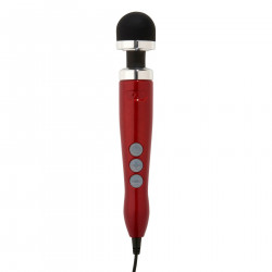 Вібромасажер DOXY Die Cast 3 Candy Red, дуже потужний, живлення 220В, металевий корпус