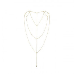 Ланцюжок для спини Bijoux Indiscrets Magnifique Back and Cleavage Chain - Gold, прикраса для тіла