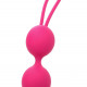Вагинальные шарики Dorcel Dual Balls Magenta, диаметр 3,6см, вес 55гр