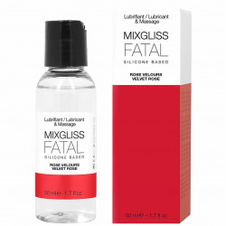 Лубрикант на силіконовій основі MixGliss FATAL - VALVET ROSE (50 мл) з ароматом оксамитової троянди