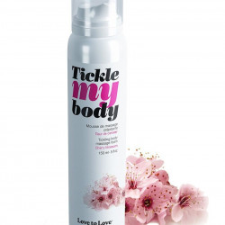 Масажна піна Love To Love TICKLE MY BODY Cherry Blossom (150 мл) зволожувальна