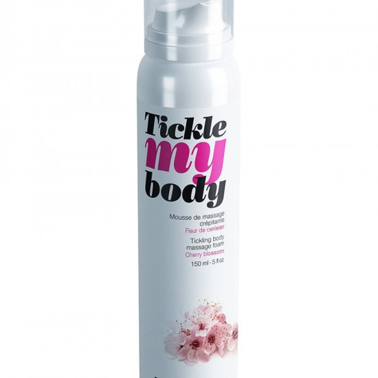 Массажная пена Love To Love TICKLE MY BODY Cherry Blossom (150 мл) увлажняющая