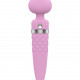 Вибромассажер 2в1 PILLOW TALK - Sultry Pink, классический массажер и вибратор с ротацией, подогрев