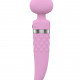 Вибромассажер 2в1 PILLOW TALK - Sultry Pink, классический массажер и вибратор с ротацией, подогрев